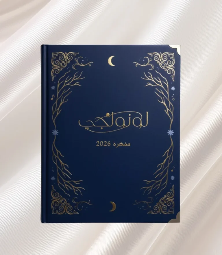 Daily reflection pages in the Lunology printed planner
