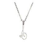 BGCQ Pendant 1 in Plated Silver (Divine Name Compeller Pendant)