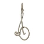 BGCQ Pendant 1 in Plated Silver (Divine Name Compeller Pendant) – view 2
