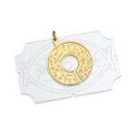BioSignature Pendant, Gold Plated (2.5 micron) – view 3