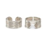 BioSignature ring in Plated Silver – view 2