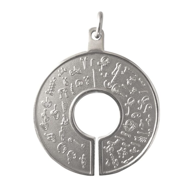 BioSignature Pendant in Plated Silver