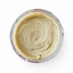 Unrefined Nigerian organic shea butter texture close-up