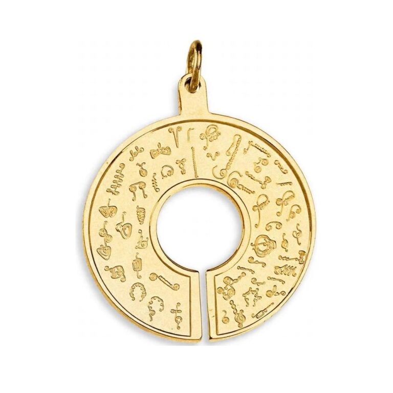 BioSignature Pendant, Gold Plated (2.5 micron)