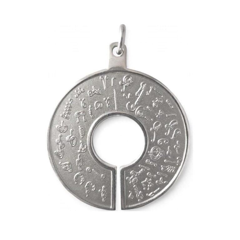 BioSignature Pendant in Plated Silver